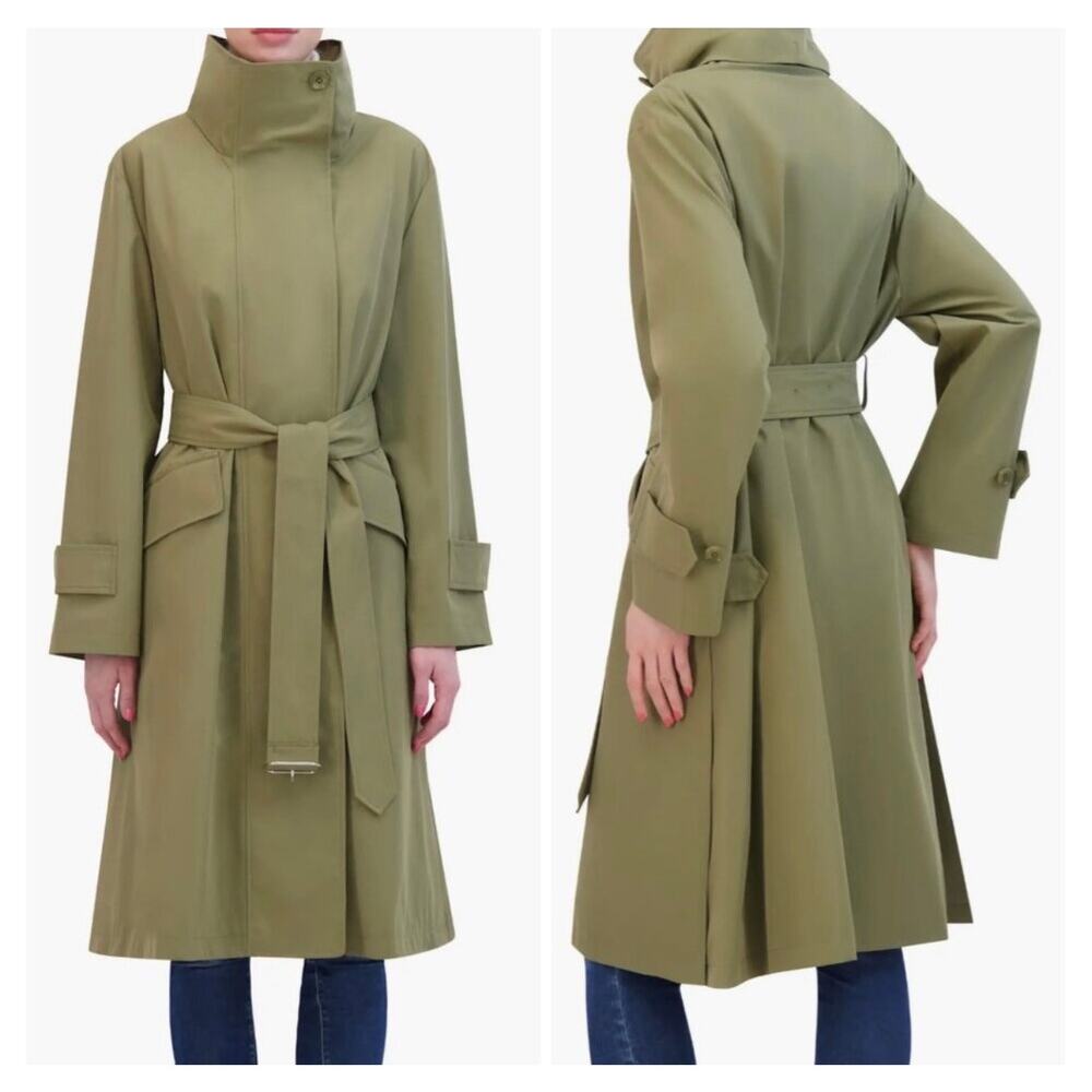 Brand New with Tags REBECCA MINKOFF oversized Olive Trench Coat